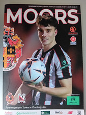 Programme spennymoor town for sale  SCARBOROUGH