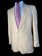 PEBBLE BEACH, BLAZER COUNTRY CLUB LINHO AMARELO PASTEL, TAMANHO 44 L, usado comprar usado  Enviando para Brazil