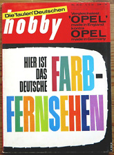 Hobby 25/63 Farbfernsehen, Opel Viva/Kadett, Marika Kilius + Hans-Jürgen Bäulmer comprar usado Hobby 25/63 Farbfernsehen, Opel Viva/Kadett, Marika Kilius + Hans-Jürgen Bäulmer comprar usado  Enviando para Brazil