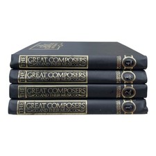 Usado, The Great Composers and Their Music Complete 4 Volume Set Classical No's 1 to 52 comprar usado  Enviando para Brazil