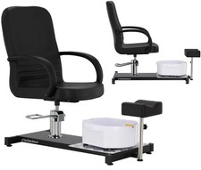 Fotel kosmetyczny do salonu pedicure SPA z brodzikiem do moczenia stóp Eryk na sprzedaż  PL