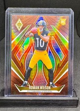 Roman Wilson RC ~ 2024 Panini Phoenix Rookies Red Hyper #235 ~ STEELERS RC, usado comprar usado  Enviando para Brazil