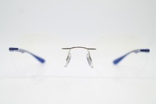 Armação de óculos Ray Ban RB 8765 LITEFORCE prata azul sem aro nova, usado comprar usado  Enviando para Brazil