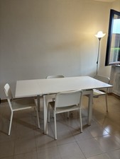 Tavolo bianco sedie usato  Parabiago