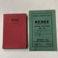 Rudge hardback book for sale  READING