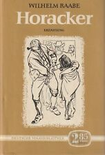 Wilhelm raabe horacker gebraucht kaufen  Seegebiet Mansfelder Land