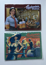 Blechschild budweiser 2stück gebraucht kaufen  Oldenburg (Oldenburg)
