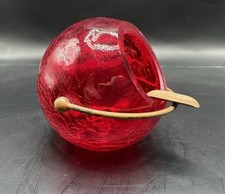 Crackle glass orb for sale  Hamlin