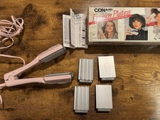 Placas da moda vintage Conair ferro para crimpar, acenar e endireitar comprar usado  Enviando para Brazil