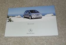 Folheto Mercedes Classe A 2004 - A160 CDI A170 CDI A140 A160 Avantgarde Classic comprar usado  Enviando para Brazil