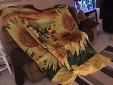 Sunflower shower curtain for sale  Vestaburg