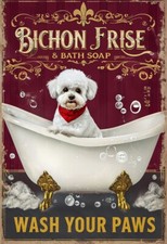 Bichon frise bath for sale  DUNSTABLE