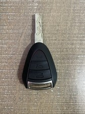 Usado, OEM PORSCHE CONTROLE REMOTO CABEÇA COMBO CHAVEIRO FCC: LXP-VIM2442 (3 BOTÕES) PRETO PERFEITO ESTADO comprar usado  Enviando para Brazil