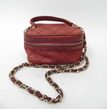 Bolsa de ombro CHANEL bicolor pele de cordeiro corrente #42404 comprar usado  Enviando para Brazil