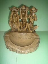 Singes sagesse cendrier d'occasion  Lorquin