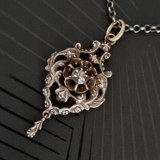 Ancien collier argent d'occasion  Saint-Cloud