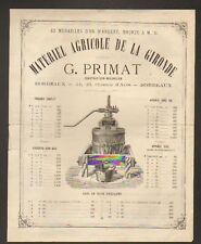Bordeaux materiel agricole d'occasion  Baugy