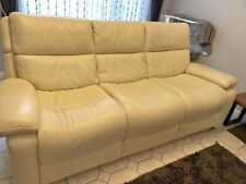 Cream leather leather for sale  HARROW