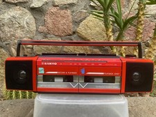 Vintage boombox red for sale  El Paso