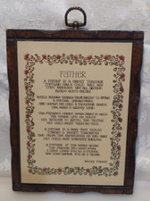 Father poem becky for sale  Burlington
