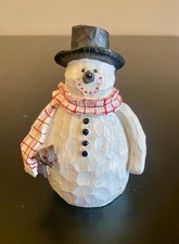 Resin snowman scarf for sale  New Albany