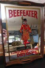 Vintage beefeater mirror for sale  Forest City