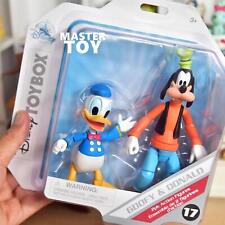 CONJUNTO DE FIGURAS DE DESENHOS ANIMADOS DISNEY TOYBOX PATETA E PATO DONALD COLEÇÃO ESTÁTUA, usado comprar usado  Enviando para Brazil