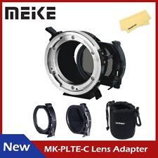 Adaptador de lente Meike MK-PLTE-C MF com filtro drop-in para montagem APPI PL para Sony E  comprar usado  Enviando para Brazil