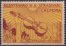 F-EX49538 ITÁLIA CINDERELA 1937 BICENTENÁRIO DE MÚSICA STRADIVARIUS CREMONA comprar usado  Enviando para Brazil