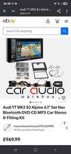 clarion double din for sale  CLITHEROE