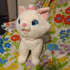 Gatinho branco de pelúcia Disney Aristocats Marie com laço rosa comprar usado  Enviando para Brazil