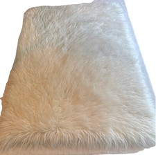 Fur accents white for sale  Tomball
