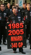 Vintage minardi official for sale  CRAIGAVON