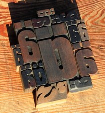 äää konvolut holzlettern gebraucht kaufen  Kehl