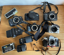 Gran Lote de Cámaras y Accesorios Fotográficos Vintage y Modernos segunda mano  Embacar hacia Mexico