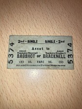 Railway ticket. for sale  WOLVERHAMPTON