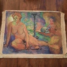 Tableau huile toile d'occasion  Paris XX