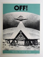 Shepard fairey off d'occasion  Le Rove
