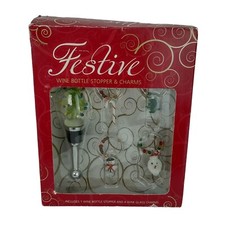 Festive wine bottle for sale  Bainbridge