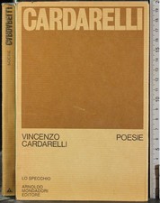 Poesie. vincenzo cardarelli. usato  Ariccia
