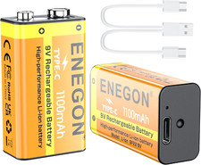 Confezione batterie ricaricabi usato  Roma