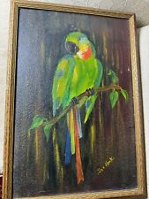 oil parrot painting for sale  Langhorne