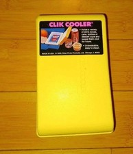 Mini CLIK COOLER - Caixa de suco/refrigerante - Amarelo isolado, produtos de círculo externo 1993, usado comprar usado  Enviando para Brazil