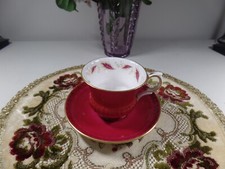 Crown staffordshire maroon for sale  Shipping to Ireland