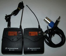 Transmissor e receptor sem fio SENNHEISER SK 100 G3, EK 100 G3 A banda ME-2, usado comprar usado  Enviando para Brazil