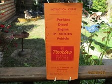 Instruction chart perkins for sale  READING
