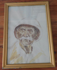 Vintage tableau ancien d'occasion  Saint-Louis