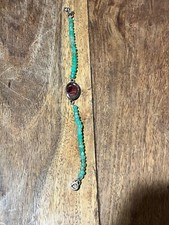 Bracelet perles pierres d'occasion  Séné