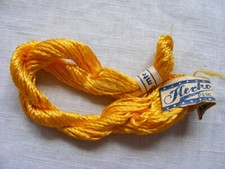 Stickgarn gelb herko gebraucht kaufen  Bremen