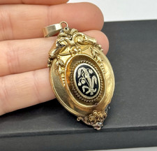 Antiker biedermeier anhänger gebraucht kaufen  Gifhorn